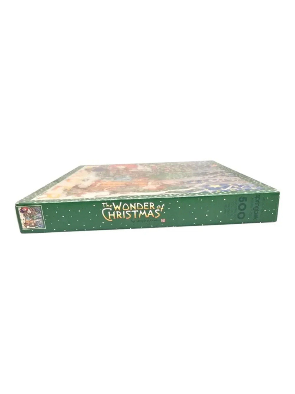 Vtg Brand NEW Mary Engelbreit The Wonder of Christmas Springbok Puzzle 500 Piece